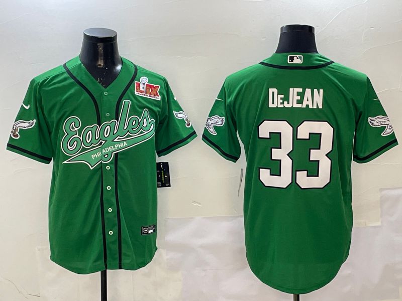 Men Philadelphia Eagles #33 Dejean Green Joint Name 2025 Nike Limited NFL Jersey style 3